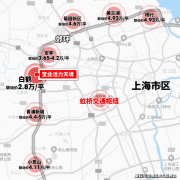 享遭到一线号线拉进了青浦区取大虹桥的空间